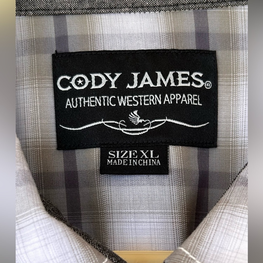 Cody James‎ Western Style Pearl Snap Shirt XL - Picture 6 of 11